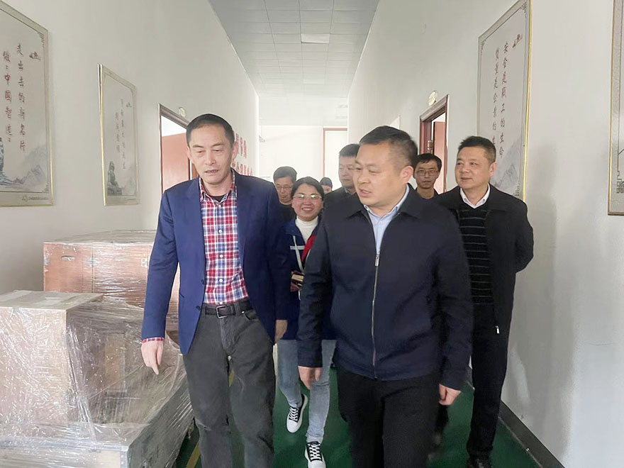 市長(zhǎng)親臨公司調(diào)研 助推實(shí)體經(jīng)濟(jì)發(fā)展